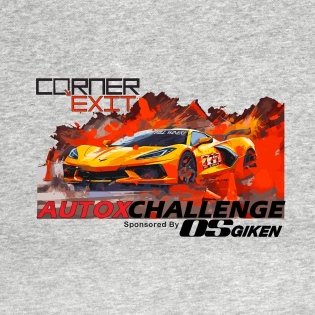 Corner Exit Autocross Challenge #777 C8 by Tees 4 Thee